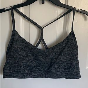 Old Navy Black and Gray Sports Bra